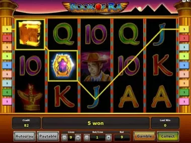 book of ra slots